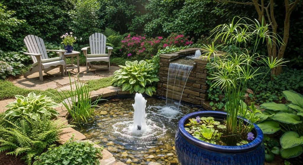 Best Water Features for Small Backyards in Oxford, MS