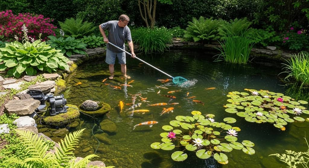 How to Maintain a Backyard Pond in Mississippi’s Heat
